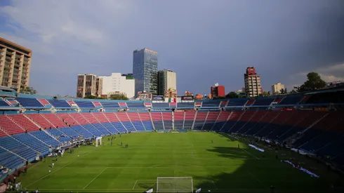 El Estadio Azulgrana de Atlante.