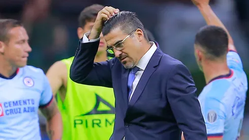 Joaquín Moreno, DT de Cruz Azul.