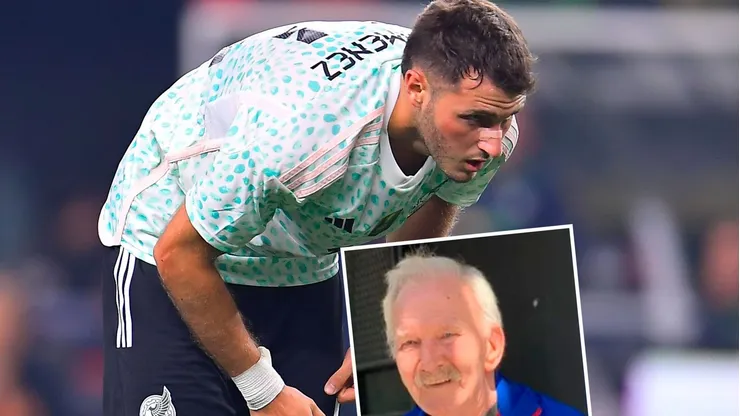 El ex jugador de los cementeros publicó mensajes en redes sociales para despedirse de su abuelo.
