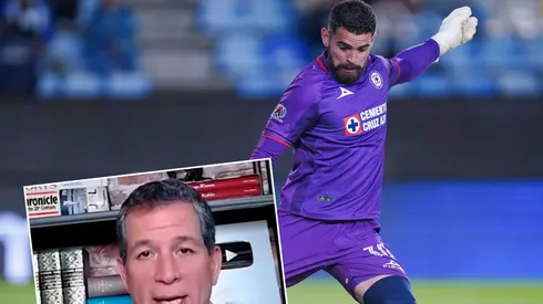 El joven portero cementero protagonizó un error que volvió a abrir el debate sobre la titularidad en el arco de Cruz Azul.