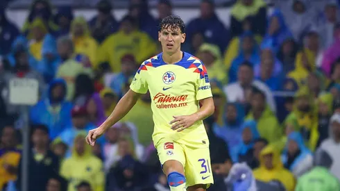 El defensor chileno llegó al conjunto americanista en calidad de cedido por una temporada.