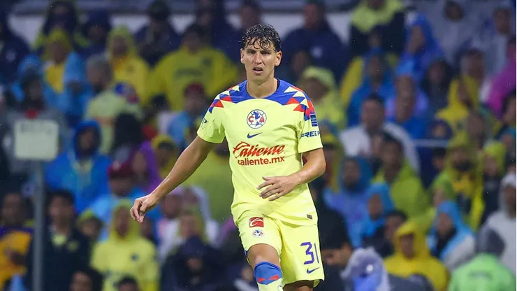 El defensor chileno llegó al conjunto americanista en calidad de cedido por una temporada.