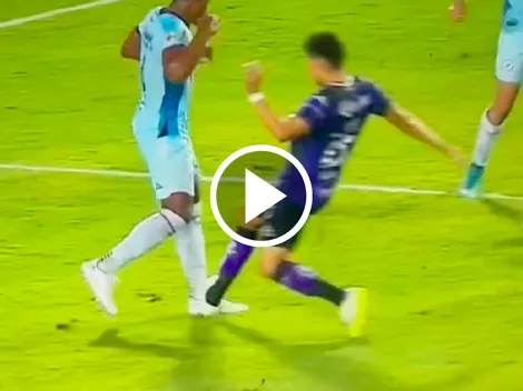 ¿Y el VAR? La dura entrada de Colula sobre Willer Ditta que pudo cambiar el partido