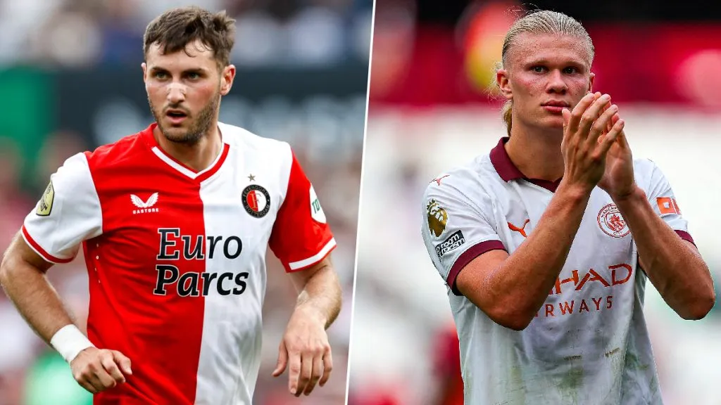 Santiago Giménez volvió a marcar un gol con el Feyenoord