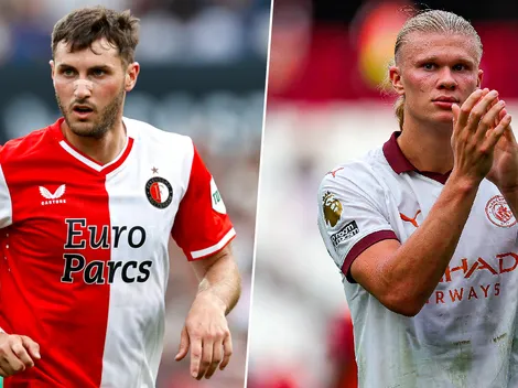 Santiago Giménez y un gol que lo sitúa a la altura de Haaland