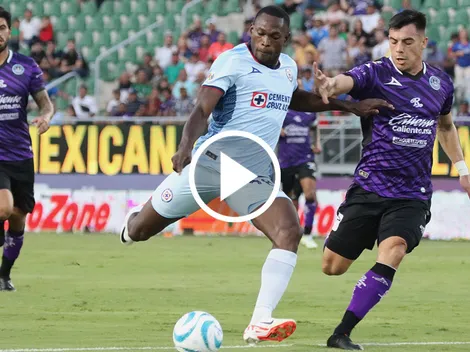 ¡Golazo Diber Cambindo! Ya lleva tres goles con Cruz Azul