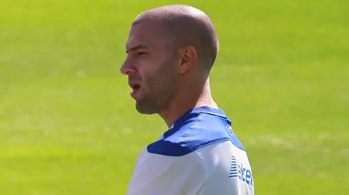El exdelantero argentino siempre se caracterizó por la potencia y fuerza de su juego.