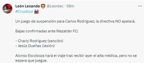 Información de León Lecanda