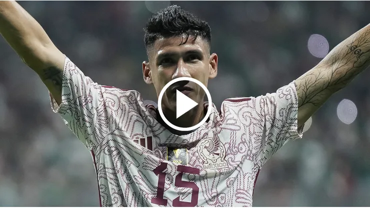Uriel Antuna marcó el tercer gol de la Selección Mexicana.