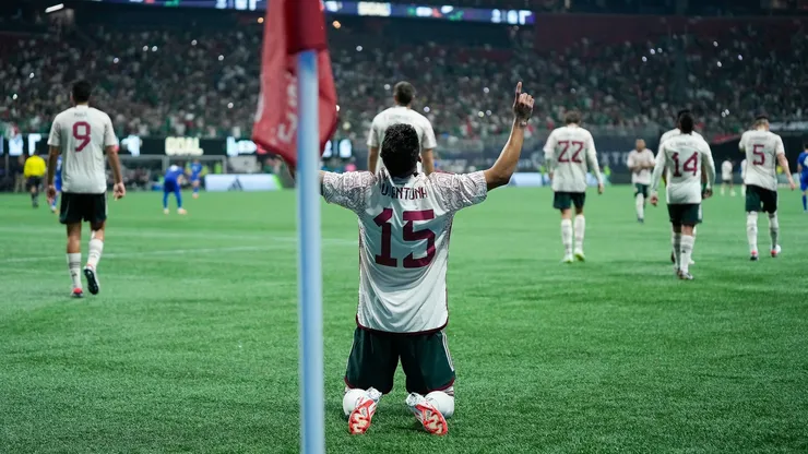 Uriel Antuna marcó el tercer gol de México.