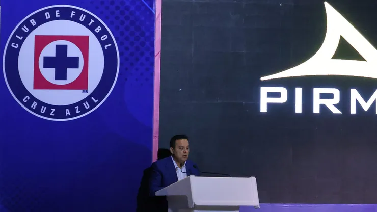 Víctor Velázquez, presidente de Cruz Azul.