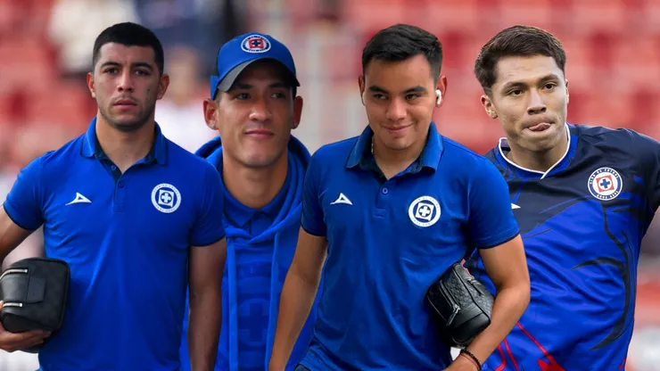 Los cruzazulinos que están con la Selección Mexicana.