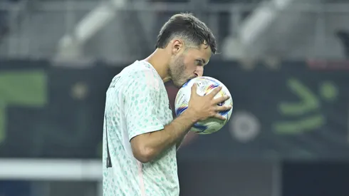 El canterano de los cementeros falló desde los once metros en un nuevo partido del combinado nacional.