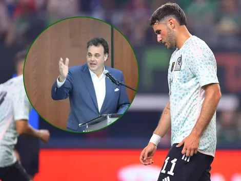 David Faitelson se lamentó con el partido de Santiago Giménez