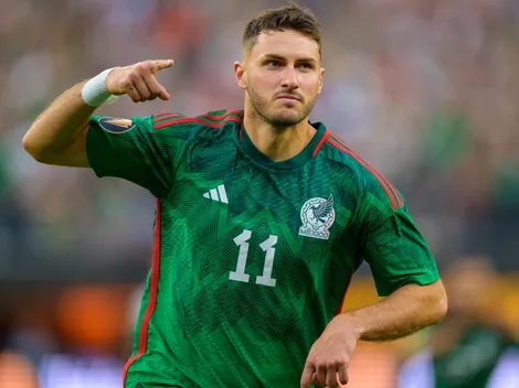 Santi lidera el top de goleadores del Tri