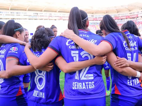 Cruz Azul Femenil cayó en la tabla de posiciones