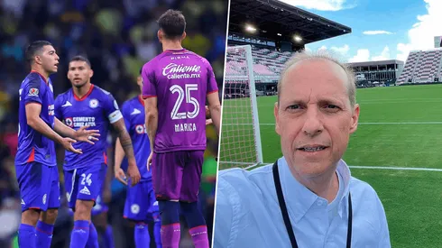 Paco Villa reacciona al último partido de Cruz Azul.