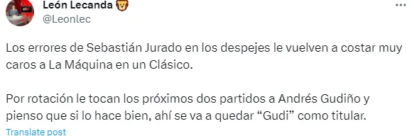 Información de León Lecanda