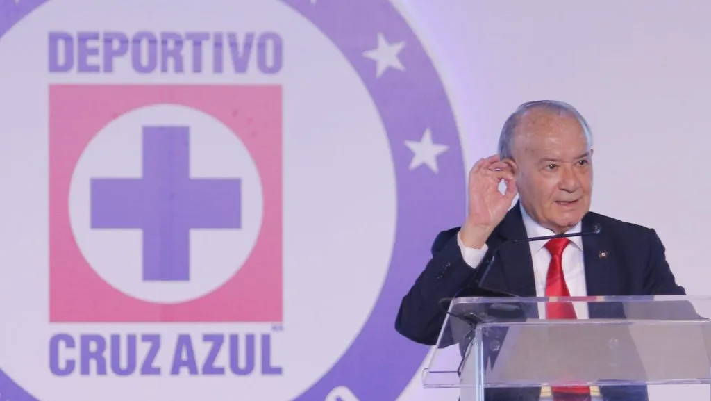 Billy Álvarez, ex presidente de Cruz Azul.