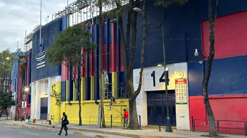 El Estadio Azul se pintó de amarillo por un momento.
