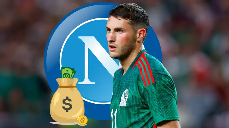 El Napoli está dispuesto a fichar a Santiago Giménez