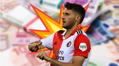 Santi Giménez, delantero formado en Cruz Azul.