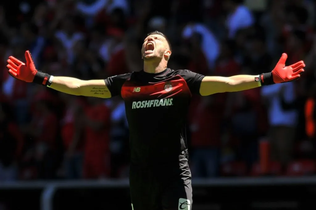 Tiago Volpi, portero del Toluca (Foto: Jam Media)