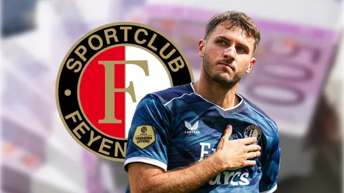 Santiago Giménez, ex delantero de Cruz Azul.