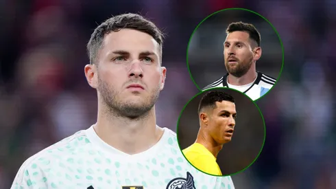 Santiago Giménez mejor que Cristiano Ronaldo y Lionel Messi