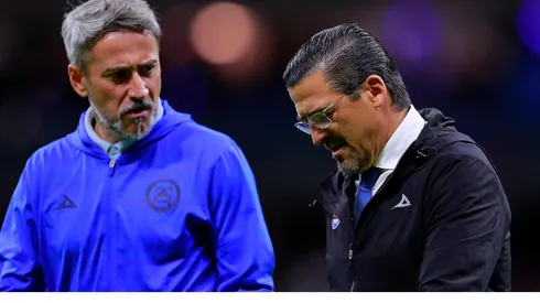 Joaquín Moreno, DT de Cruz Azul.