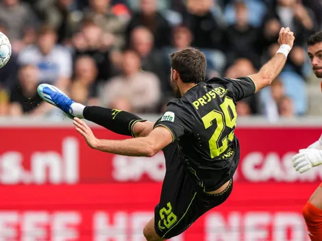 ¡No tiene techo! Giménez marca otro doblete con el Feyenoord