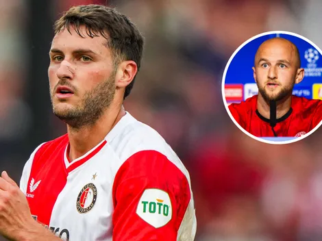 Vamos Azul en Europa: Figura de Feyenoord lamentó la baja de Santi Giménez