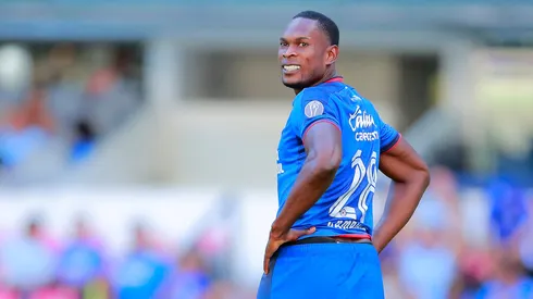 Diber Cambindo es el único centro delantero de Cruz Azul.