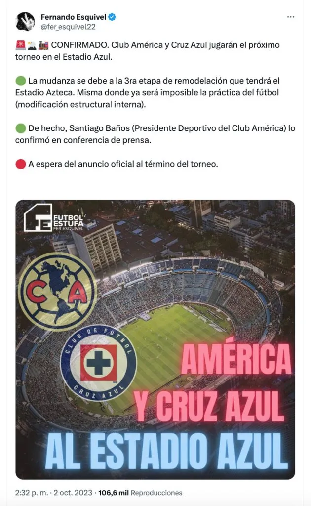 Fernando Esquivel | X (Twitter)