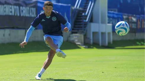 Ignacio Rivero, jugador de Cruz Azul.