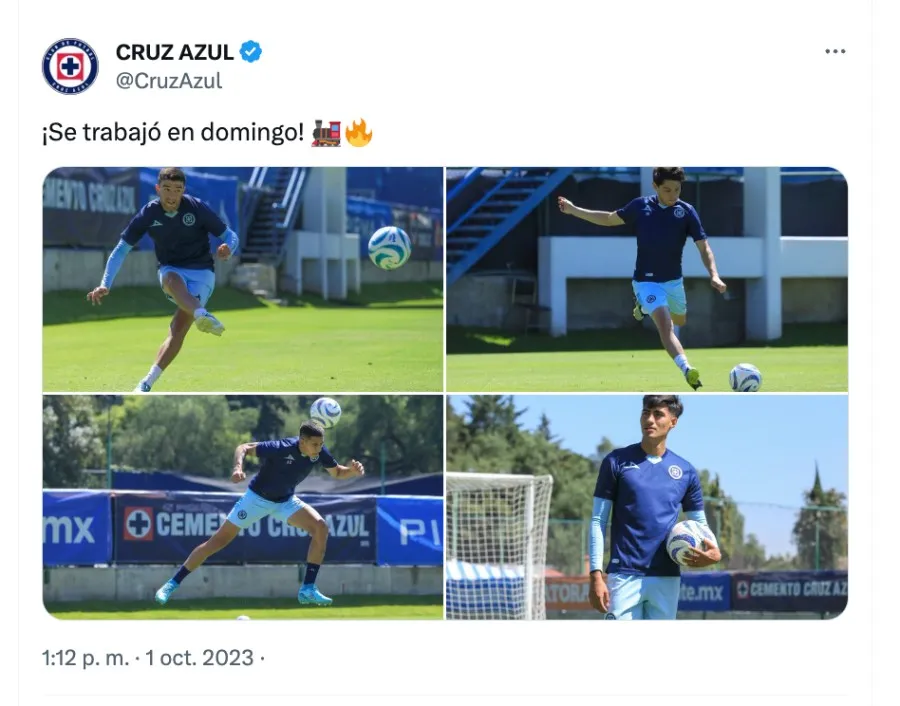 Cruz Azul | X (Twitter)