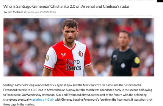 Información de Who Scored