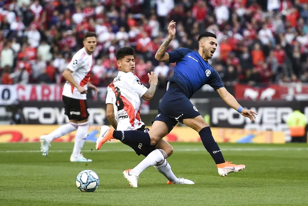 Nahuel Bustos fue protagonista en los últimos años del futbol argentino. (Getty Images)