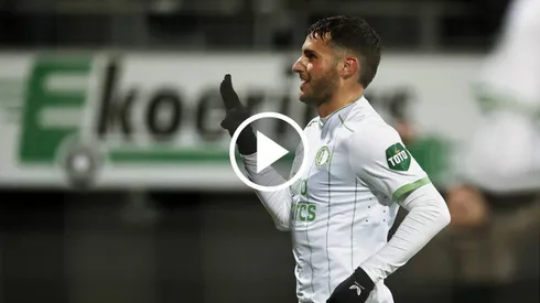 El triplete de Santiago Giménez en Feyenoord