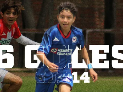 ¿Otro Santi? Hijo de excementero la está rompiendo en la cantera como goleador