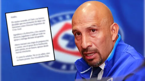 Óscar Pérez, referente histórico de Cruz Azul.