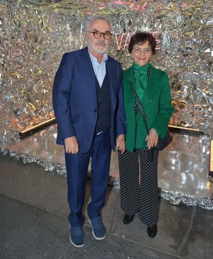 Álvaro Dávila en el concierto de Luis Miguel con Pati Chapoy. (Foto: Twitter)