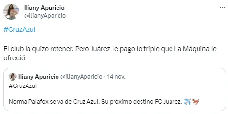 Twitter: @IlianyAparicio