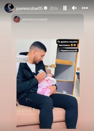 Juan Escobar con su hija Erika. (Foto: juanescobar05)