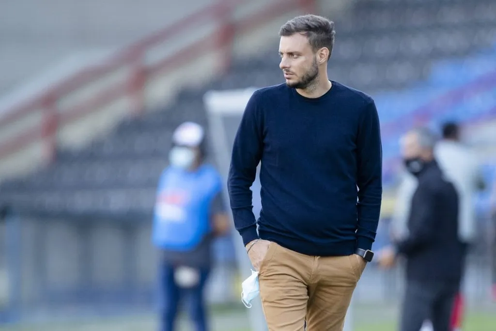 Martin Anselmi, actual DT de Independiente del Valle. (Foto: PHOTOSPORT)