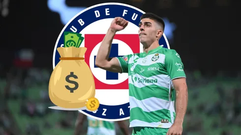 Cruz Azul ya sabe cuánto dinero pide Santos por Juan Brunetta