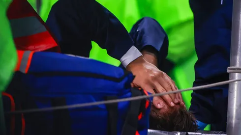 El canterano cementero fue sustituido en la segunda mitad del duelo ante el Puebla por un choque que lo dejó K.O.