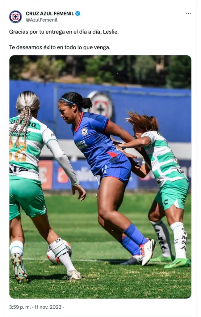 Cruz Azul Femenil | X (antes Twitter)
