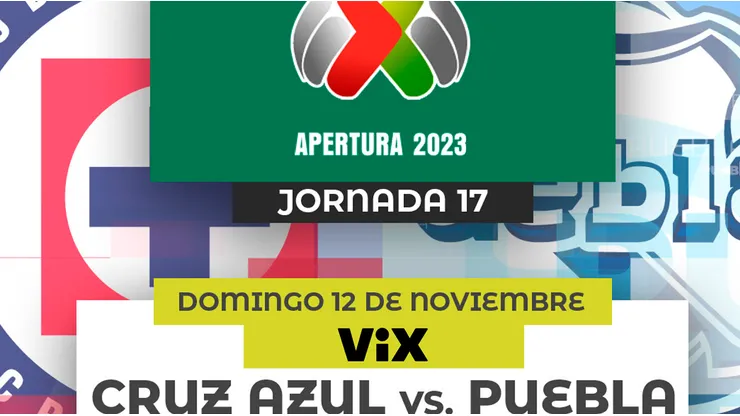 El partido de Cruz Azul vs. Puebla va en exclusiva por ViX.