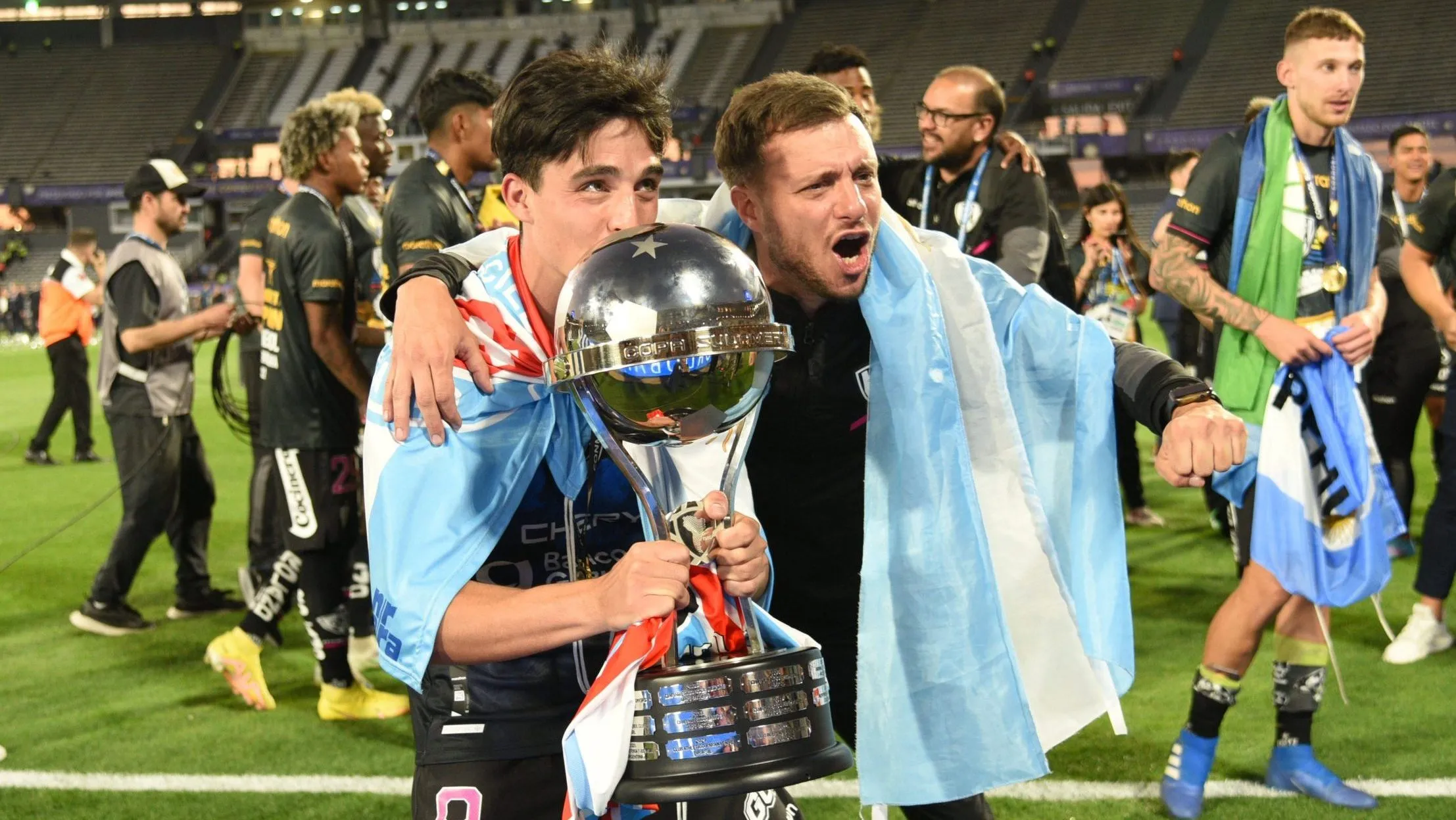 Anselmi se consagró Campeón de la Copa Sudamericana con Independiente del Valle en 2022. (Foto: Imago)